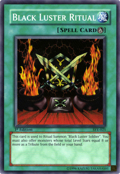 Black Luster Ritual [SYE-025] Super Rare | Odin's Place