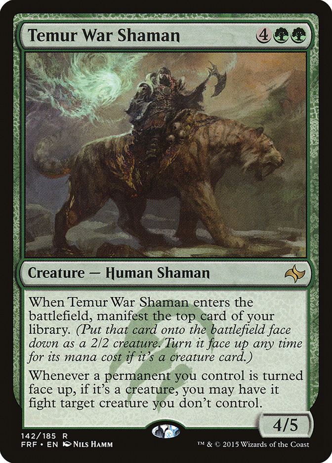 Temur War Shaman (142) [Fate Reforged] | Odin's Place