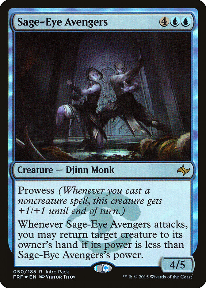Sage-Eye Avengers (50) (Intro Pack) [Fate Reforged Promos] | Odin's Place