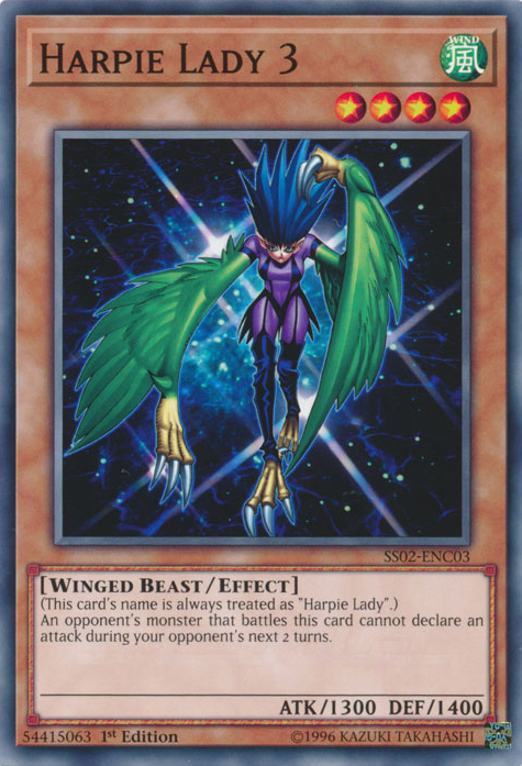 Harpie Lady 3 [SS02-ENC03] Common | Odin's Place