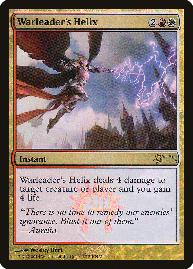 Warleader's Helix (1) [Friday Night Magic 2014] | Odin's Place