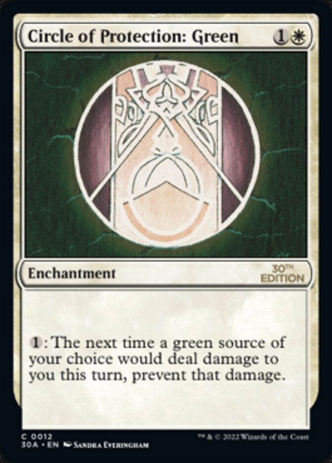 Circle of Protection: Green [30th Anniversary Edition] | Odin's Place