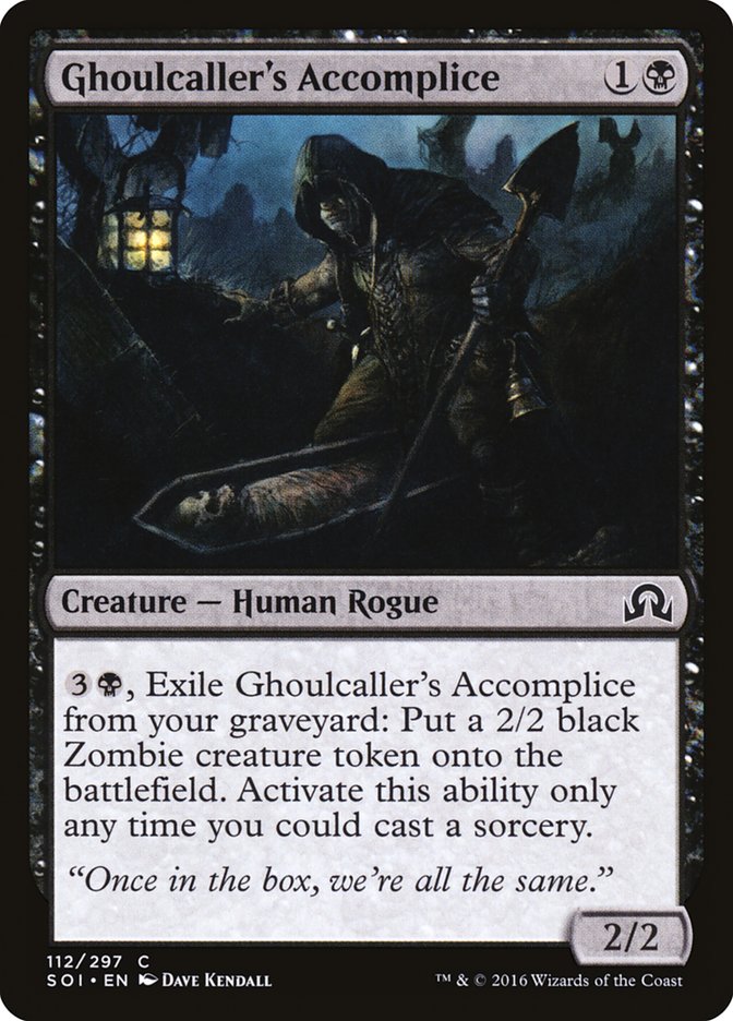 Ghoulcaller's Accomplice (112) [Shadows over Innistrad] | Odin's Place