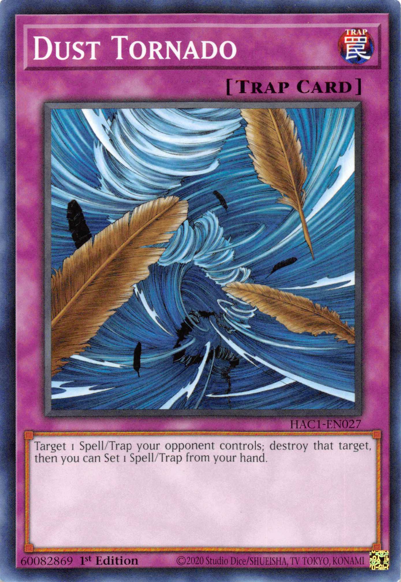 Dust Tornado [HAC1-EN027] Common | Odin's Place