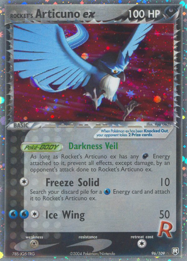 Rocket's Articuno ex (96/109) [EX: Team Rocket Returns] | Odin's Place