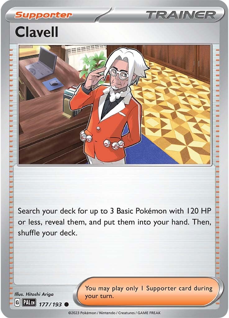 Clavell (177/193) [Scarlet & Violet: Paldea Evolved] | Odin's Place