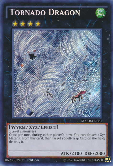 Tornado Dragon [MACR-EN081] Secret Rare | Odin's Place