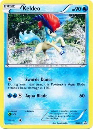Keldeo (BW60) (Non Holo) [Black & White: Black Star Promos] | Odin's Place