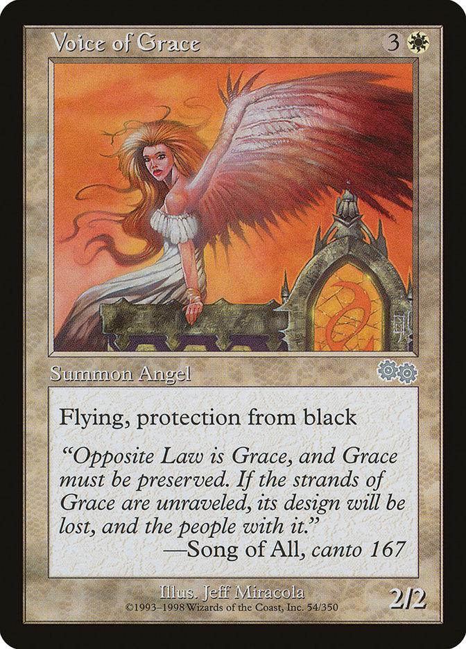 Voice of Grace (54) [Urza's Saga] | Odin's Place