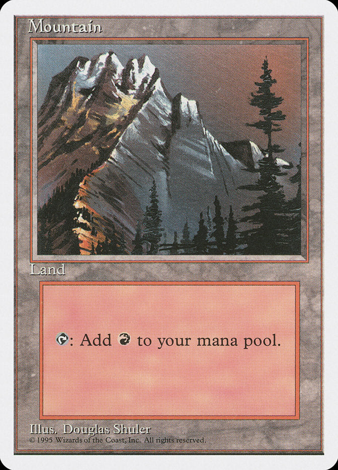 Mountain (Snow Top / Highest Point on Left) [Fourth Edition] | Odin's Place