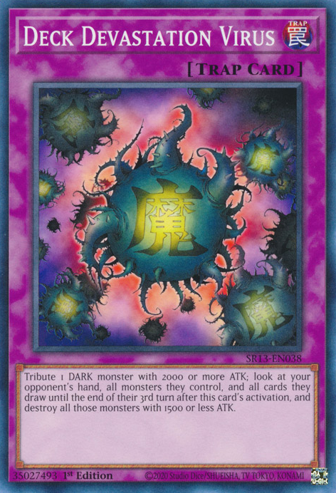 Deck Devastation Virus [SR13-EN038] Common | Odin's Place