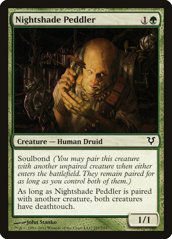 Nightshade Peddler (187) [Avacyn Restored] | Odin's Place