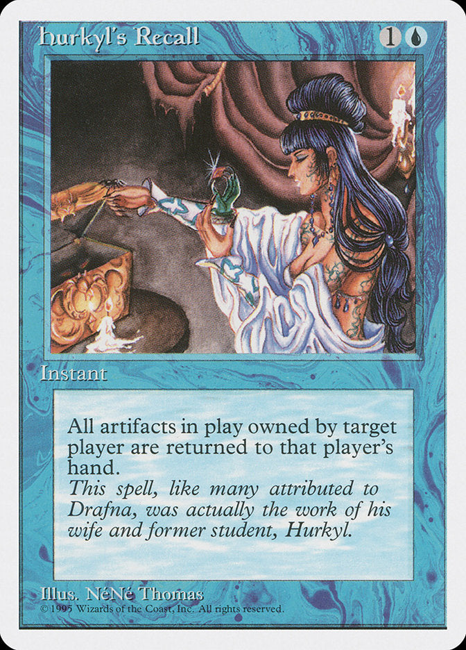 Hurkyl's Recall (77) [Fourth Edition] | Odin's Place