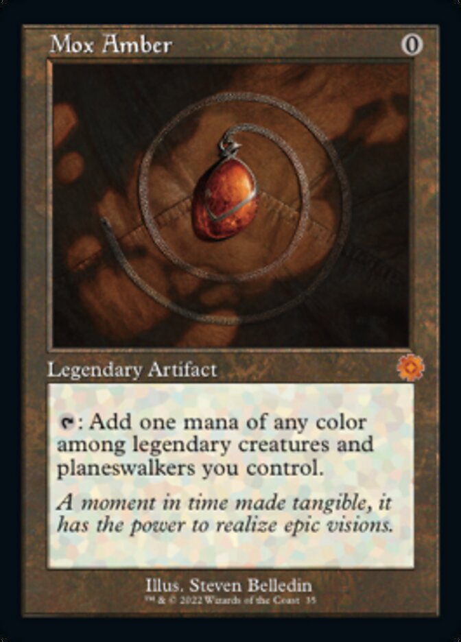 Mox Amber (Retro) [The Brothers' War Retro Artifacts] | Odin's Place