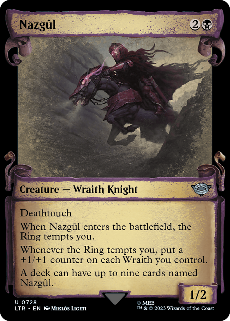 Nazgul (0728) [The Lord of the Rings: Tales of Middle-Earth Showcase Scrolls] | Odin's Place
