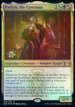 Evelyn, the Covetous [Streets of New Capenna Prerelease Promos] | Odin's Place