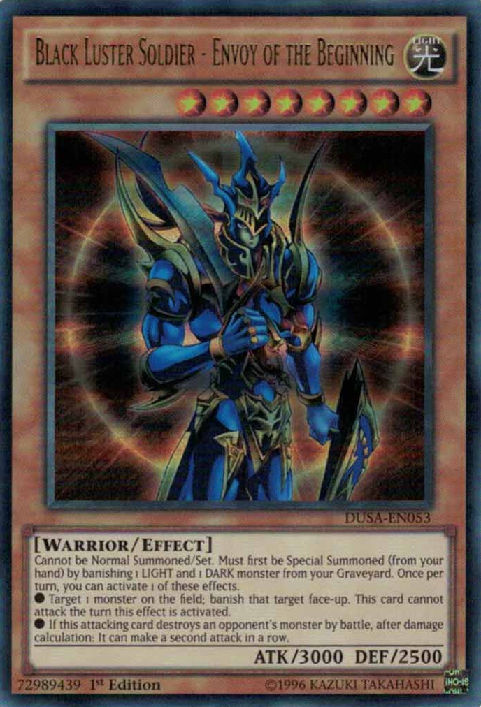 Black Luster Soldier - Envoy of the Beginning [DUSA-EN053] Ultra Rare | Odin's Place