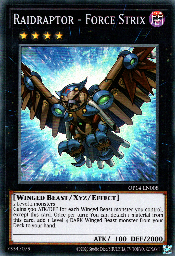 Raidraptor - Force Strix [OP14-EN008] Super Rare | Odin's Place