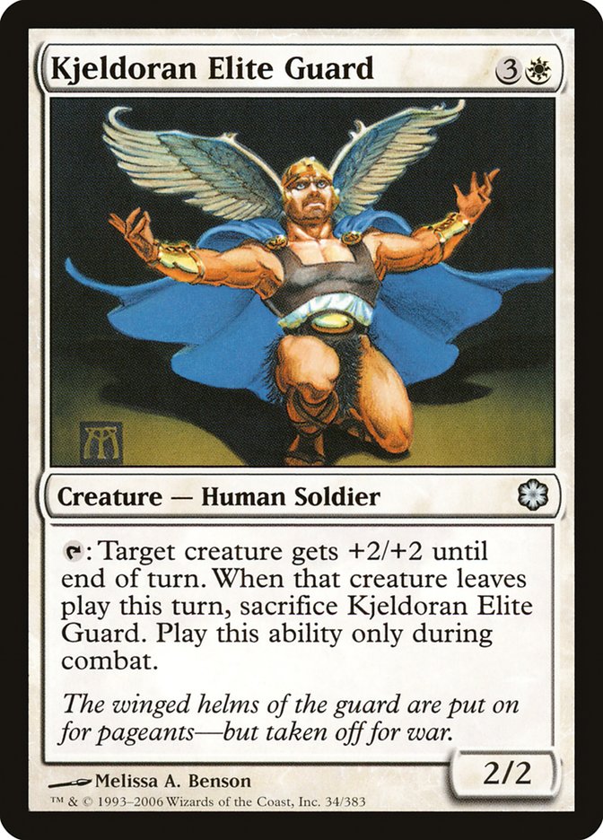 Kjeldoran Elite Guard (34) [Coldsnap Theme Decks] | Odin's Place