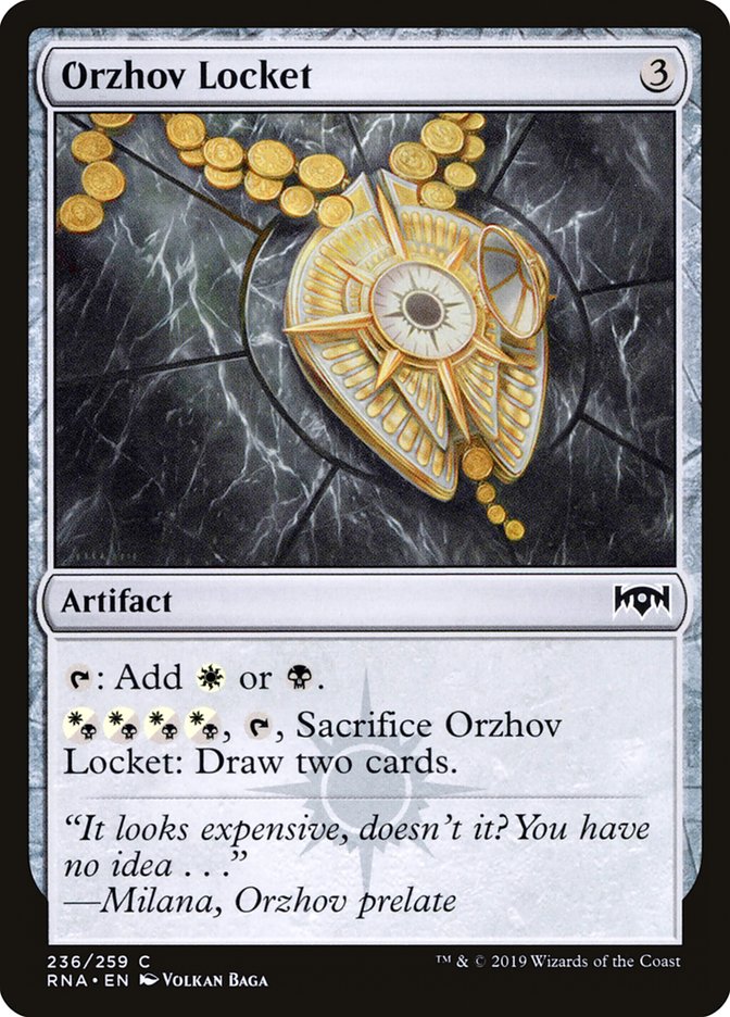 Orzhov Locket (236) [Ravnica Allegiance] | Odin's Place