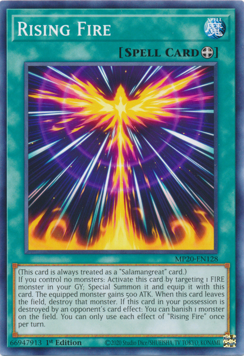 Rising Fire [MP20-EN128] Common | Odin's Place