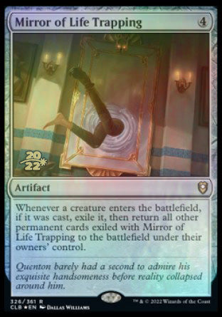 Mirror of Life Trapping [Commander Legends: Battle for Baldur's Gate Prerelease Promos] | Odin's Place