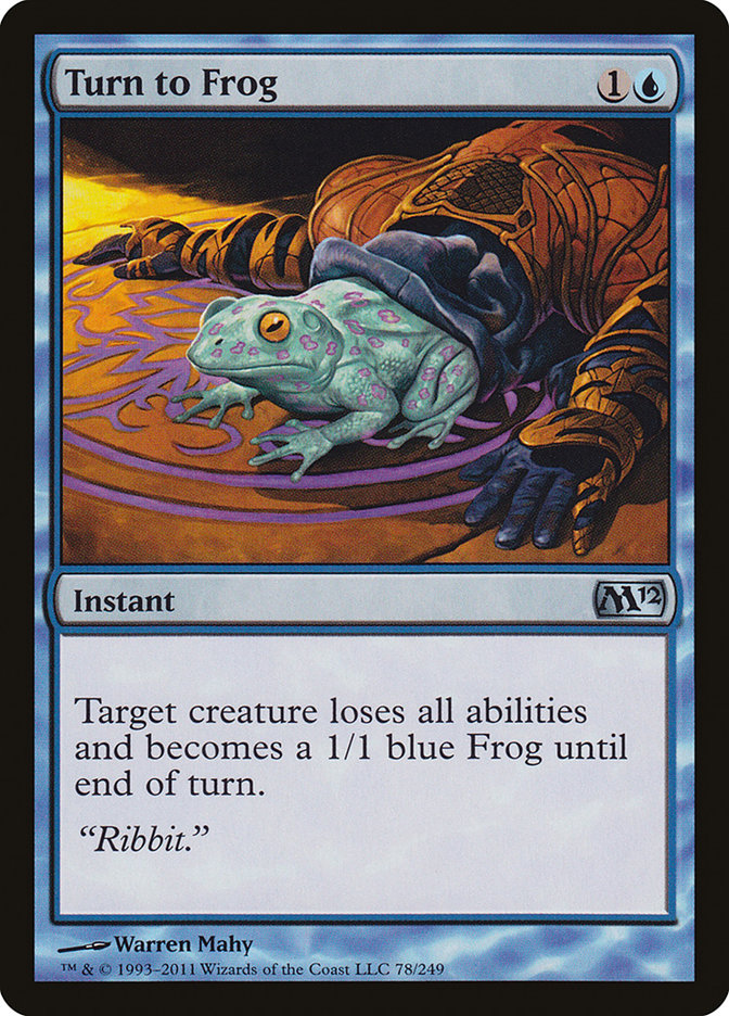 Turn to Frog (78) [Magic 2012] | Odin's Place