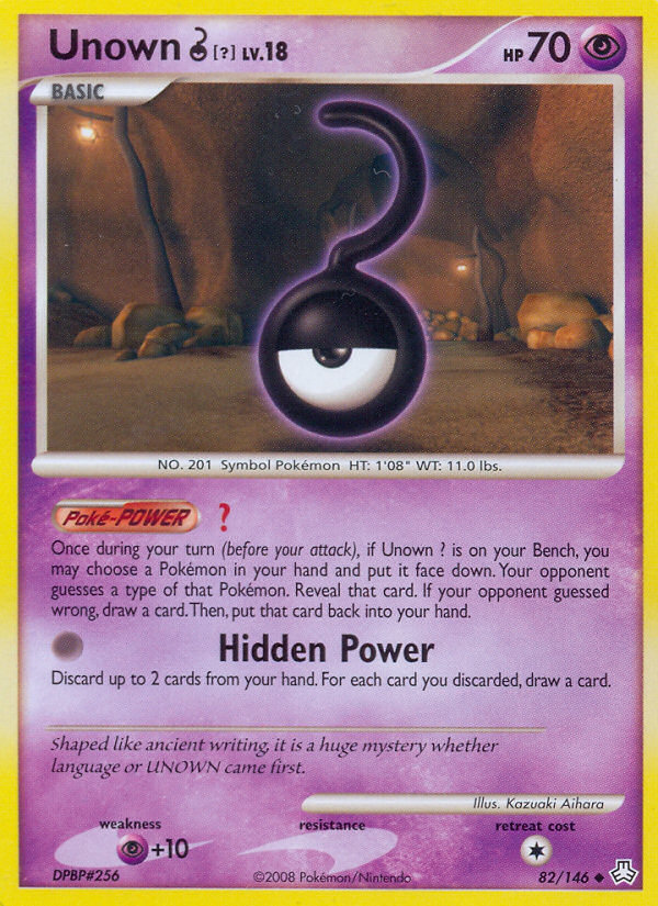 Unown ? (82/146) [Diamond & Pearl: Legends Awakened] | Odin's Place
