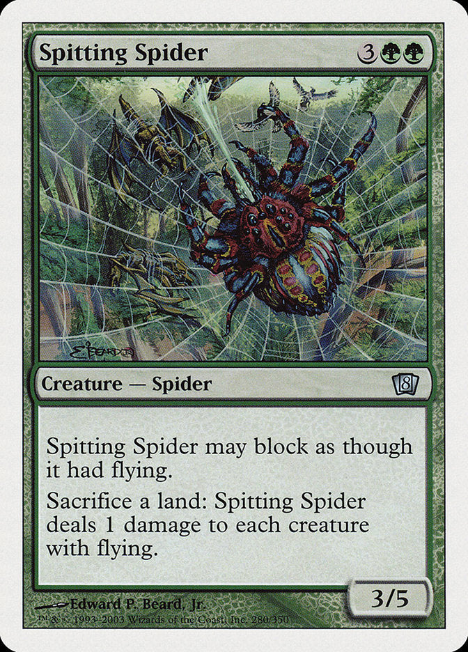 Spitting Spider (280) [Eighth Edition] | Odin's Place