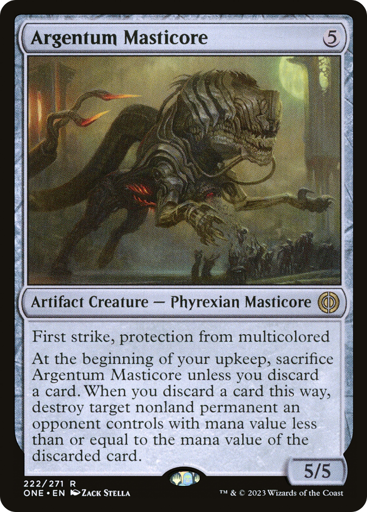 Argentum Masticore [Phyrexia: All Will Be One] | Odin's Place