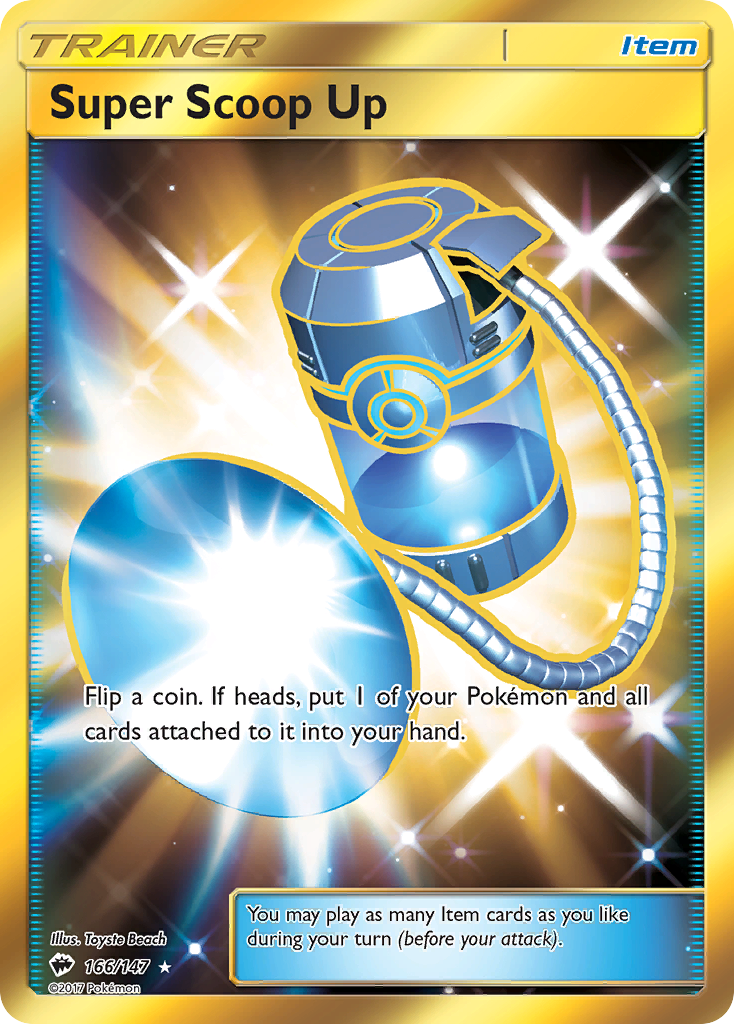 Super Scoop Up (166/147) [Sun & Moon: Burning Shadows] | Odin's Place