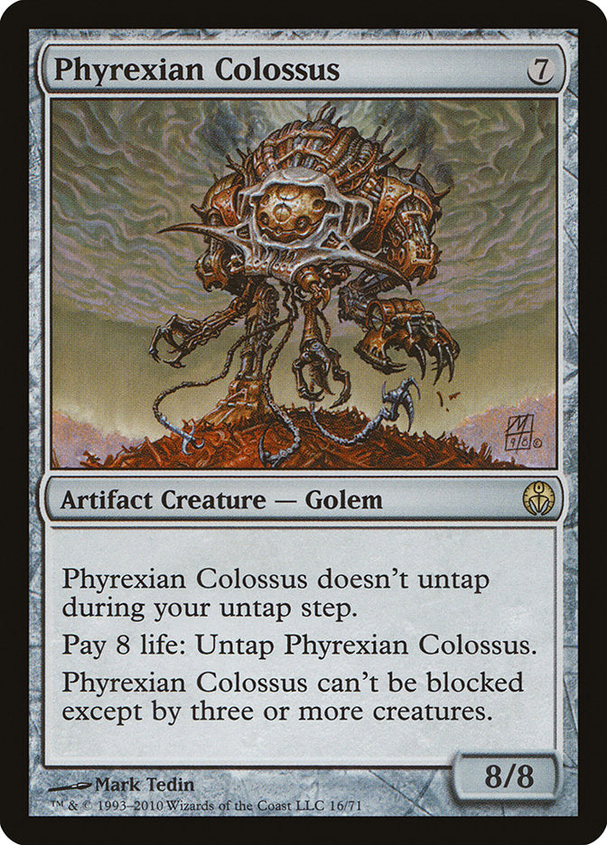 Phyrexian Colossus (16) [Duel Decks: Phyrexia vs. the Coalition] | Odin's Place