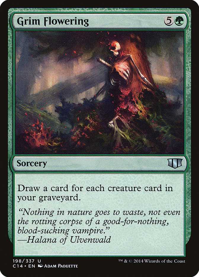 Grim Flowering (198) [Commander 2014] | Odin's Place