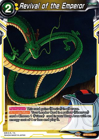 Revival of the Emperor (BT5-102) [Miraculous Revival] | Odin's Place
