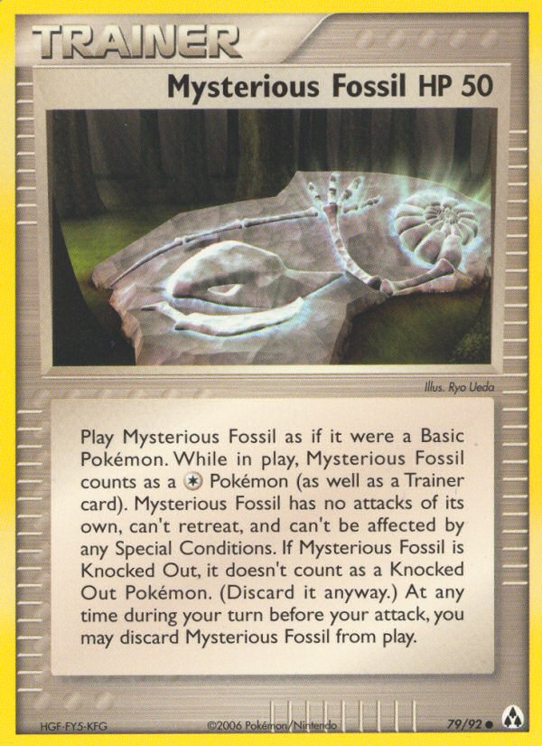 Mysterious Fossil (79/92) [EX: Legend Maker] | Odin's Place