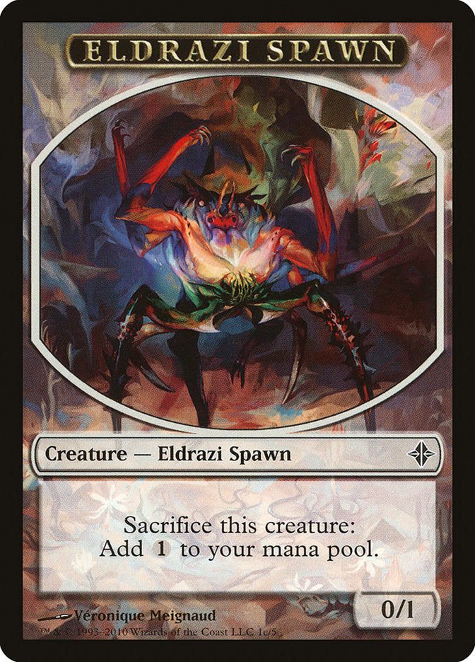 Eldrazi Spawn Token (1c/5) [Rise of the Eldrazi Tokens] | Odin's Place