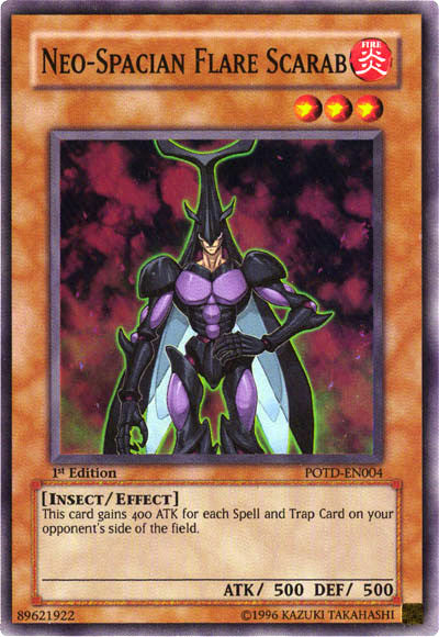 Neo-Spacian Flare Scarab [POTD-EN004] Super Rare | Odin's Place