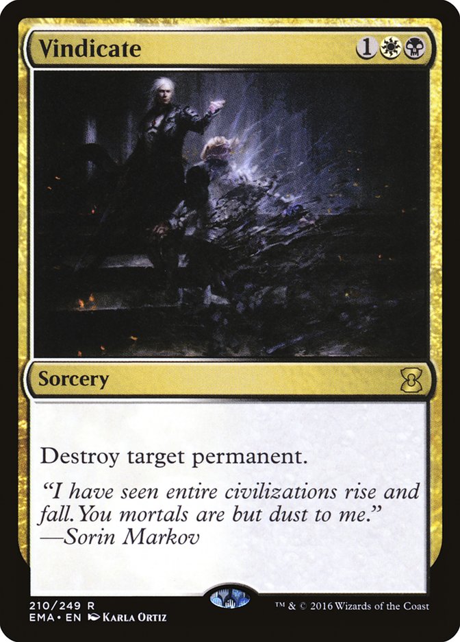 Vindicate (210) [Eternal Masters] | Odin's Place