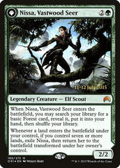 Nissa, Vastwood Seer // Nissa, Sage Animist [Magic Origins Prerelease Promos] | Odin's Place