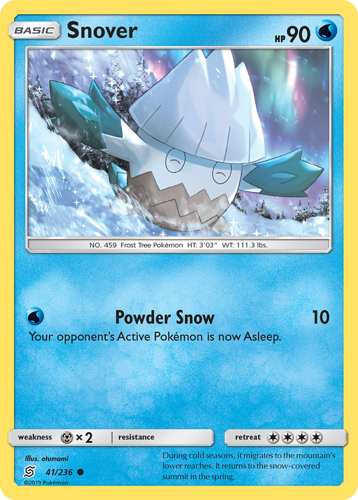 Snover (41/236) [Sun & Moon: Unified Minds] | Odin's Place