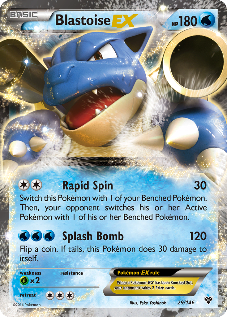 Blastoise EX (29/146) [XY: Base Set] | Odin's Place