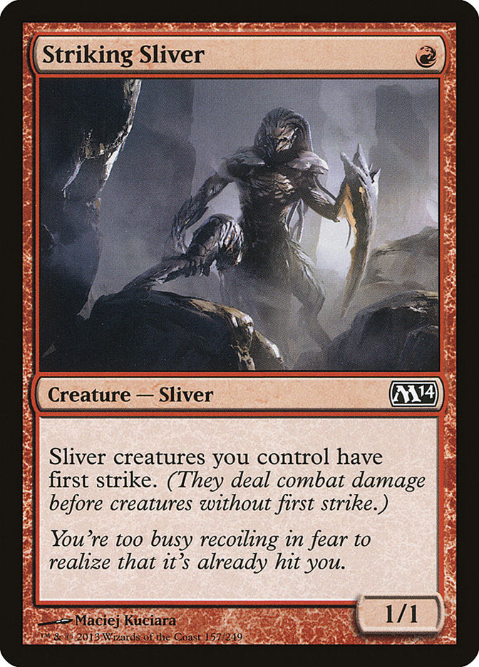 Striking Sliver (157) [Magic 2014] | Odin's Place