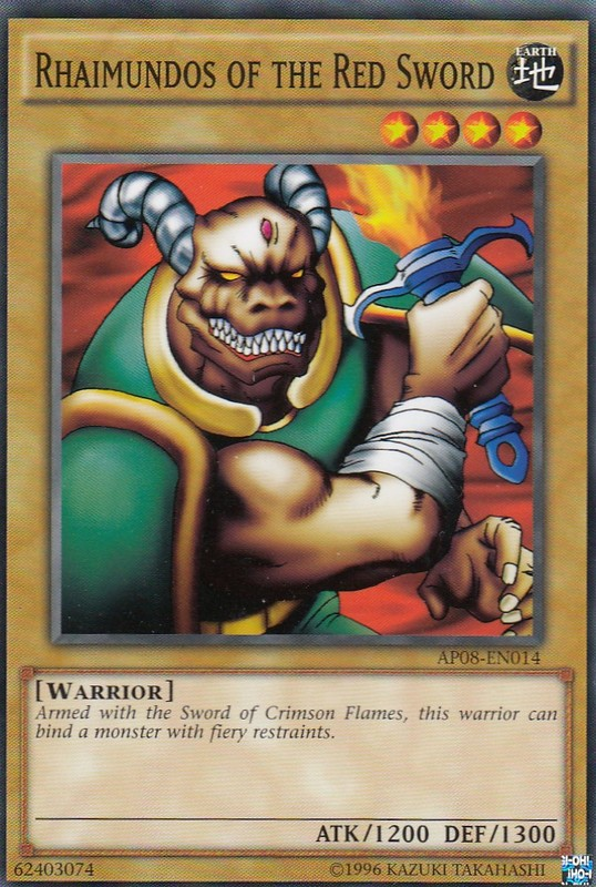Rhaimundos of the Red Sword [AP08-EN014] Common | Odin's Place