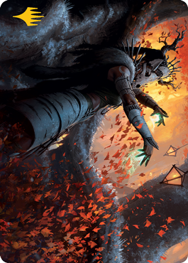 Dawnhart Rejuvenator Art Card (Gold-Stamped Signature) [Innistrad: Midnight Hunt Art Series] | Odin's Place