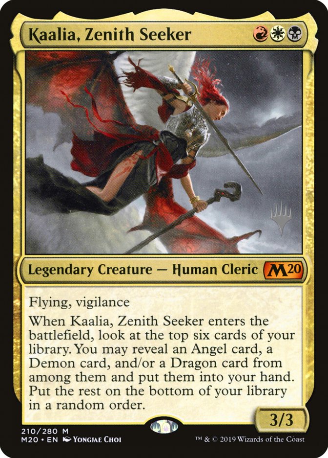 Kaalia, Zenith Seeker (Promo Pack) [Core Set 2020 Promos] | Odin's Place
