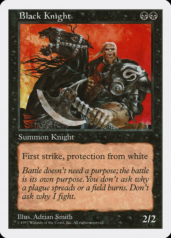 Black Knight (143) [Fifth Edition] | Odin's Place
