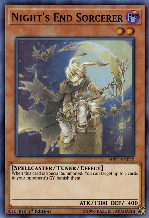 Night's End Sorcerer [HISU-EN040] Super Rare | Odin's Place