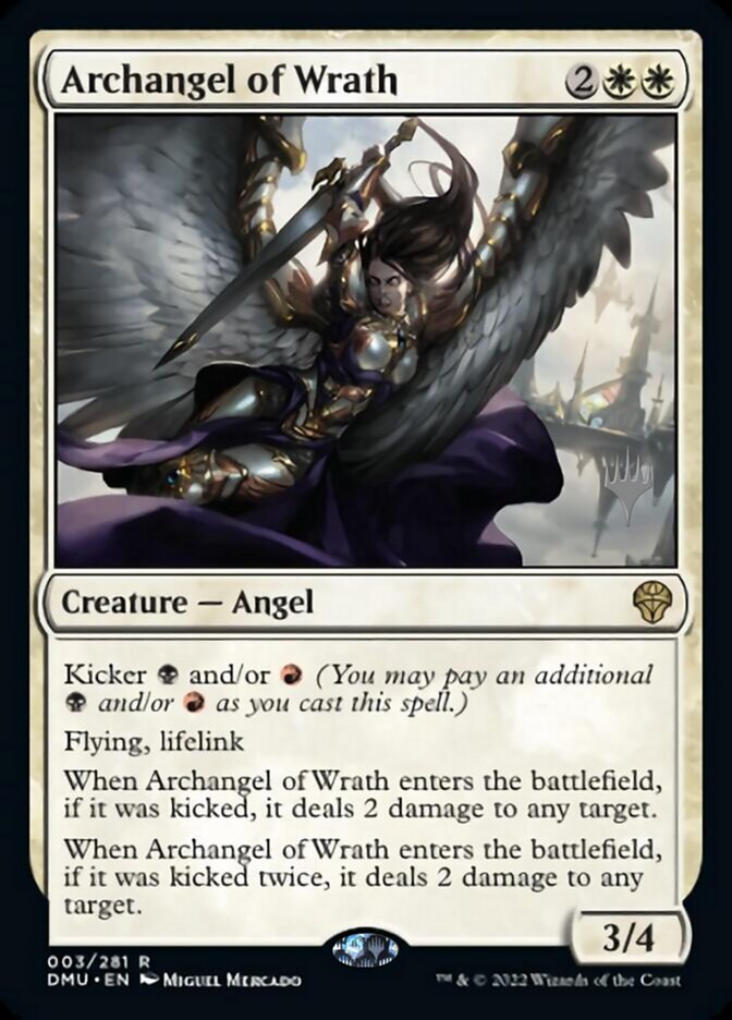 Archangel of Wrath (Promo Pack) [Dominaria United Promos] | Odin's Place