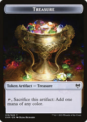 Treasure // Clue Double-Sided Token [Pioneer Challenger Decks 2022] | Odin's Place