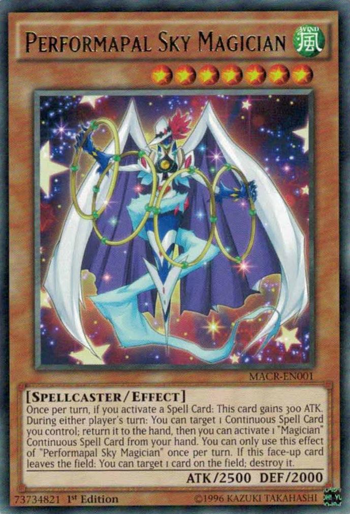 Performapal Sky Magician [MACR-EN001] Rare | Odin's Place